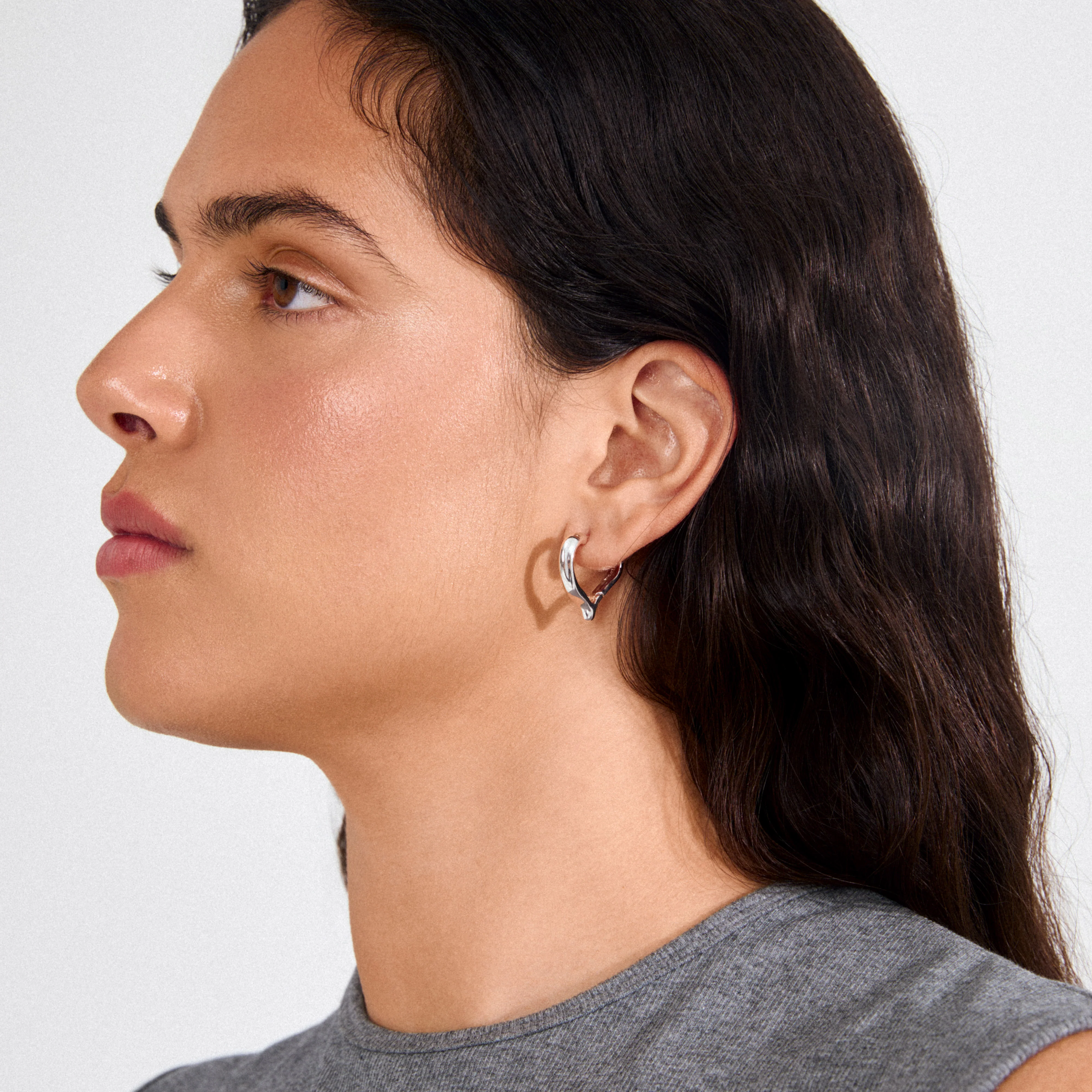 IRIS earrings silver-plated - Image 3