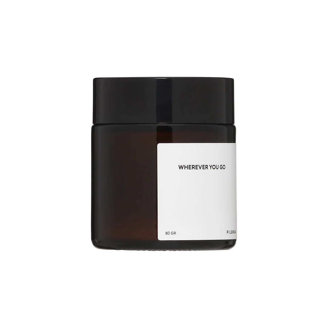 PILGRIM Scented candle, brown - Image 3