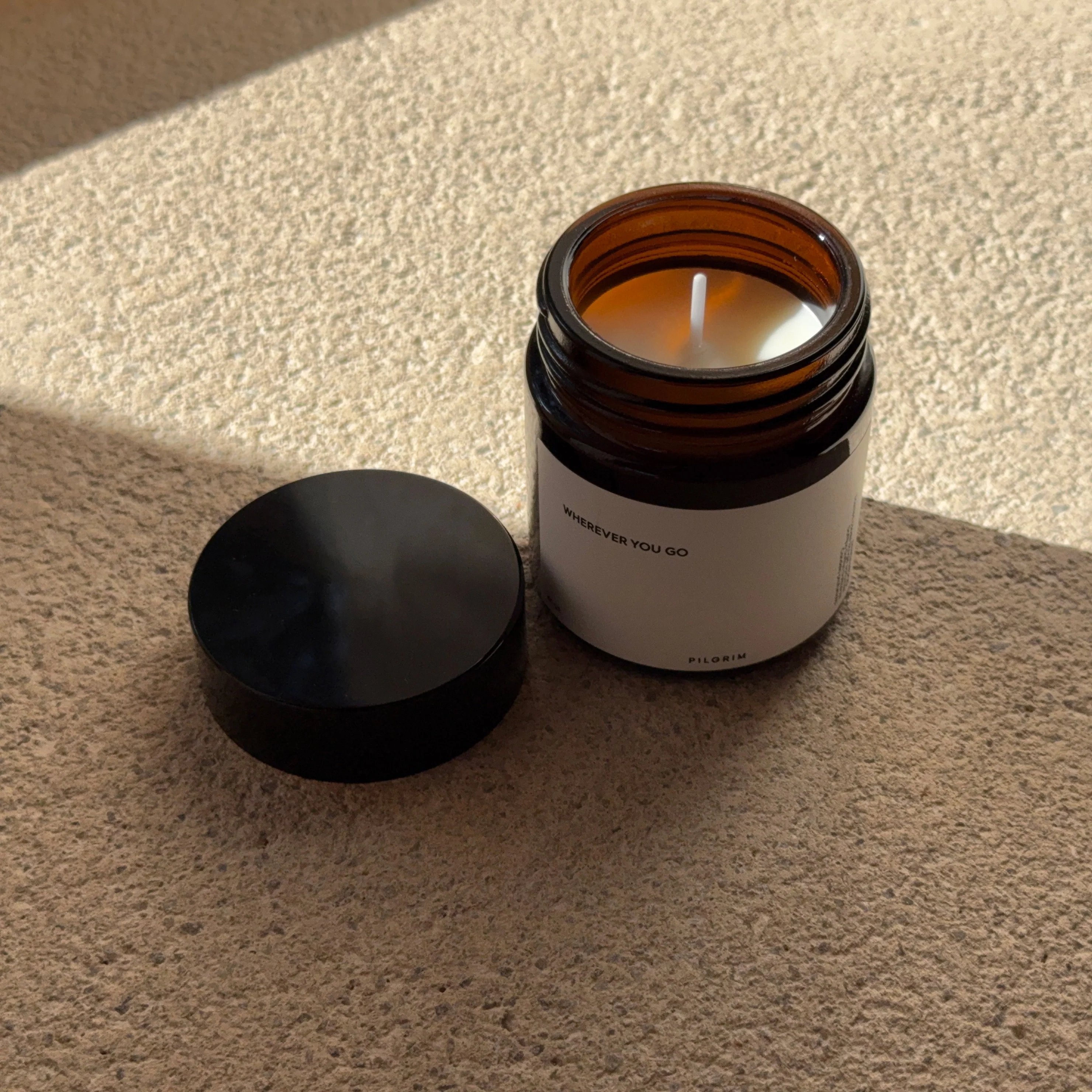 PILGRIM Scented candle, brown - Image 6
