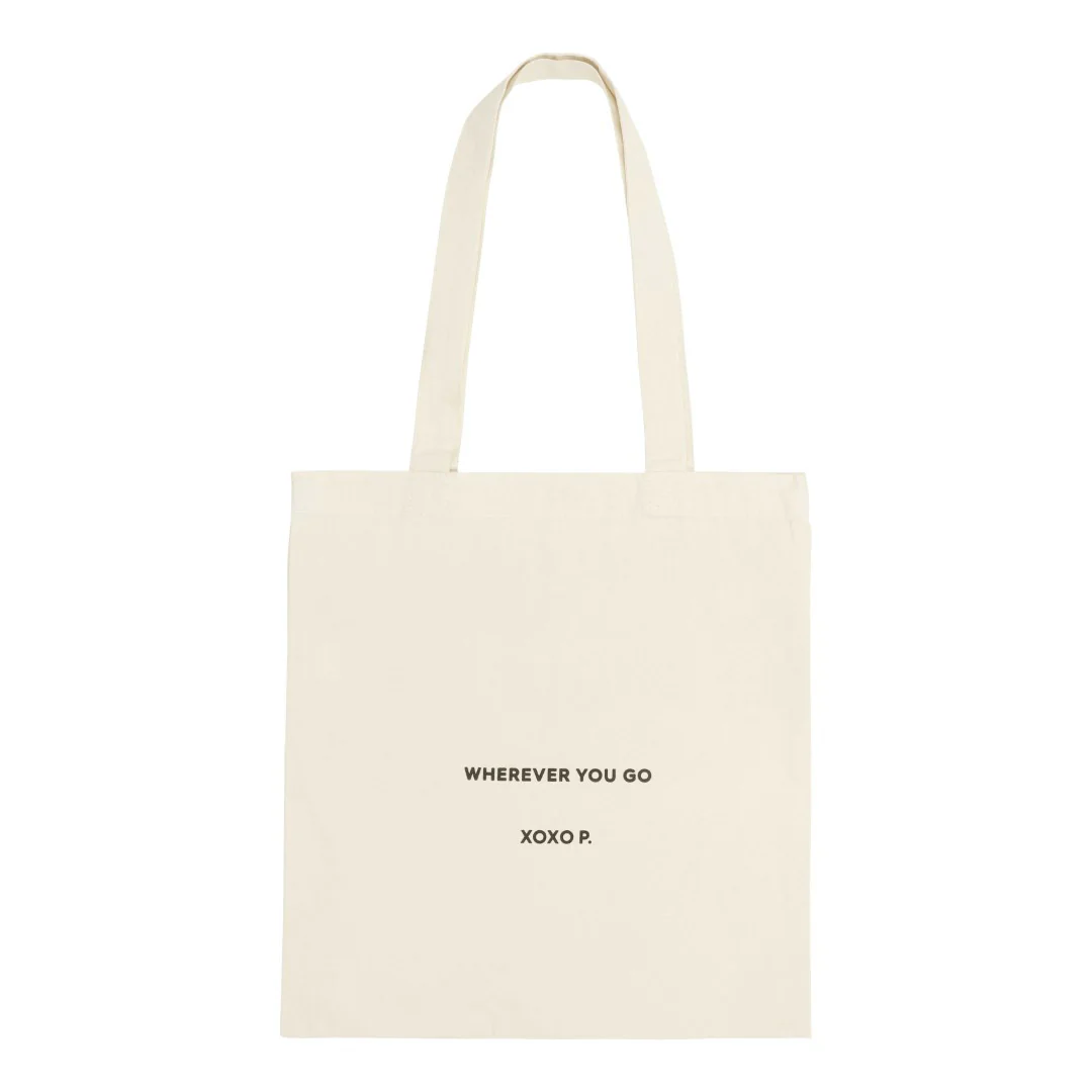 Medium Fashion canvas tote-bag, off-white - Image 3