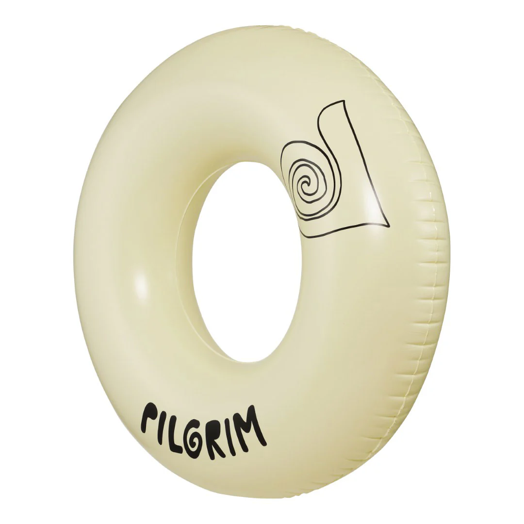 Swim ring, 120 cm, offwhite with Pilgrim logo - Image 2