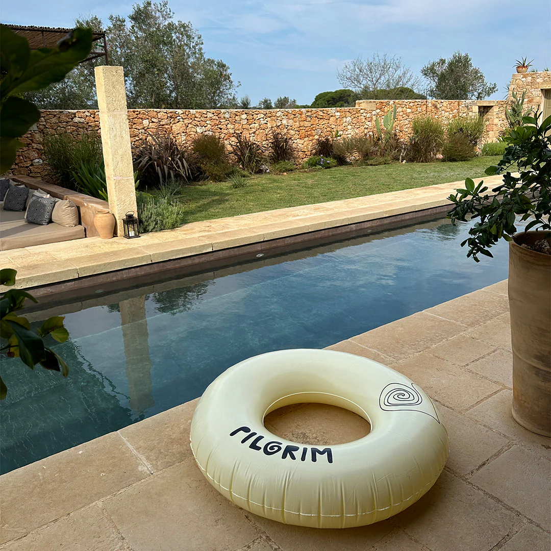 Swim ring, 120 cm, offwhite with Pilgrim logo - Image 6
