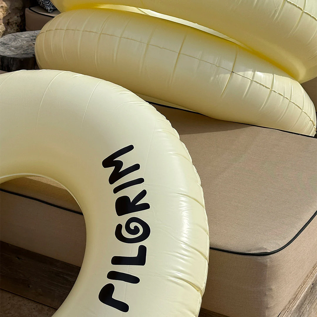 Swim ring, 120 cm, offwhite with Pilgrim logo - Image 7