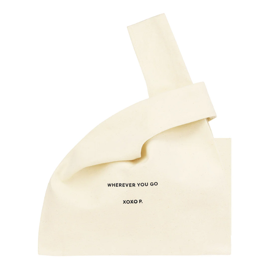 Small Fashion canvas tote-bag, off-white - Image 3