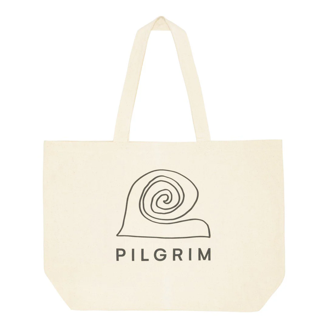 Large Fashion canvas tote-bag, off-white - Image 3