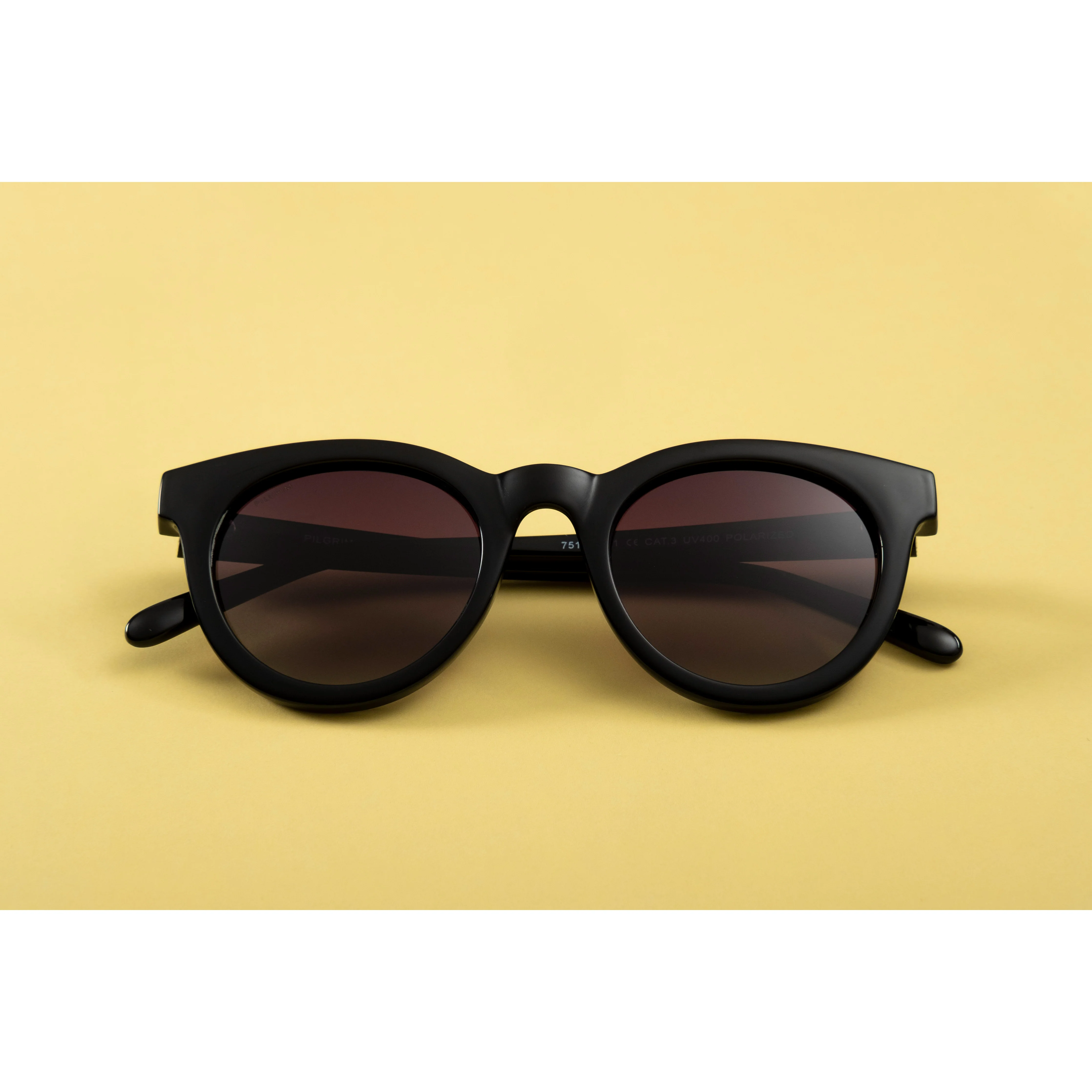 Sunglasses : Meriel : Black - Image 3