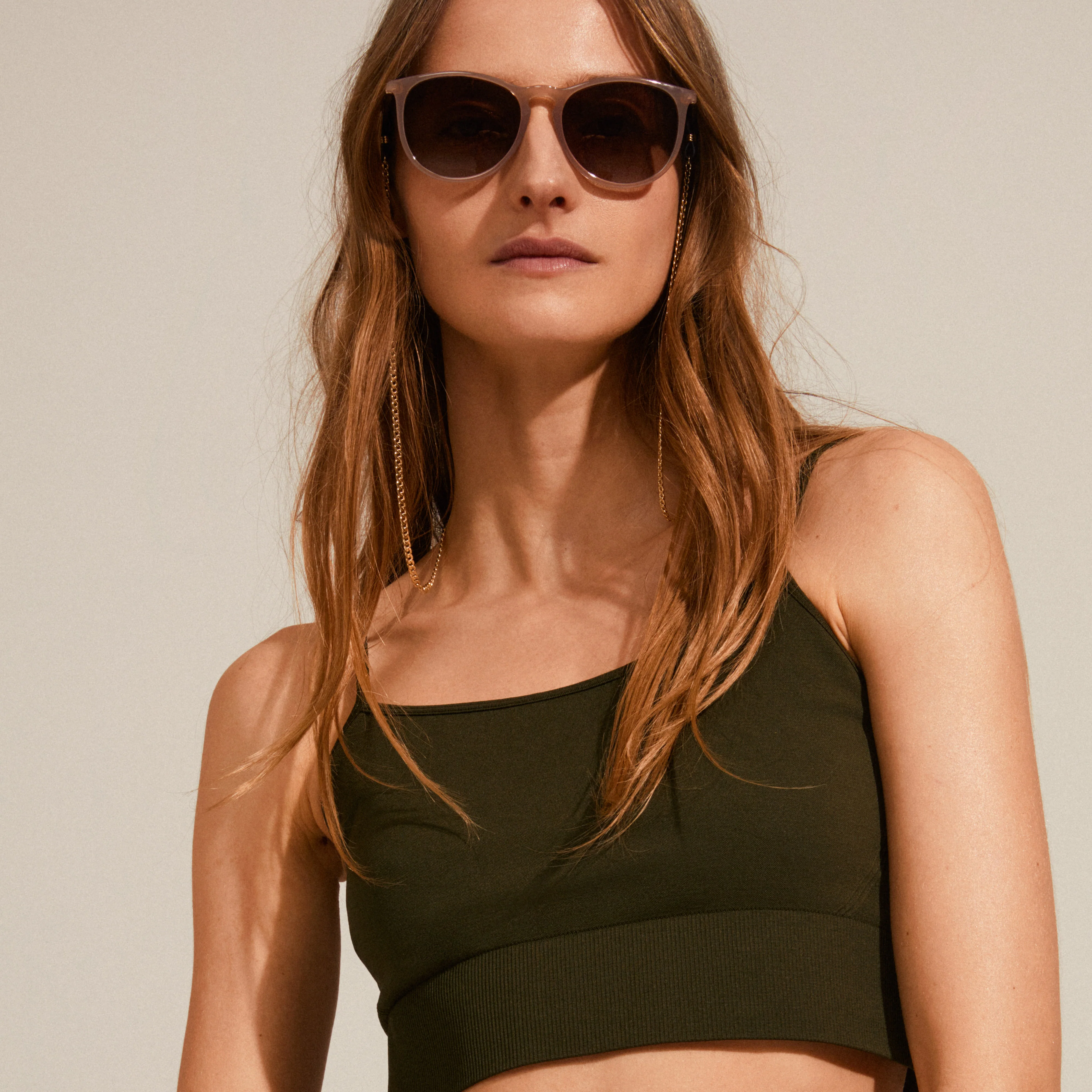AJA curb chain for sunglasses gold-plated - Image 3