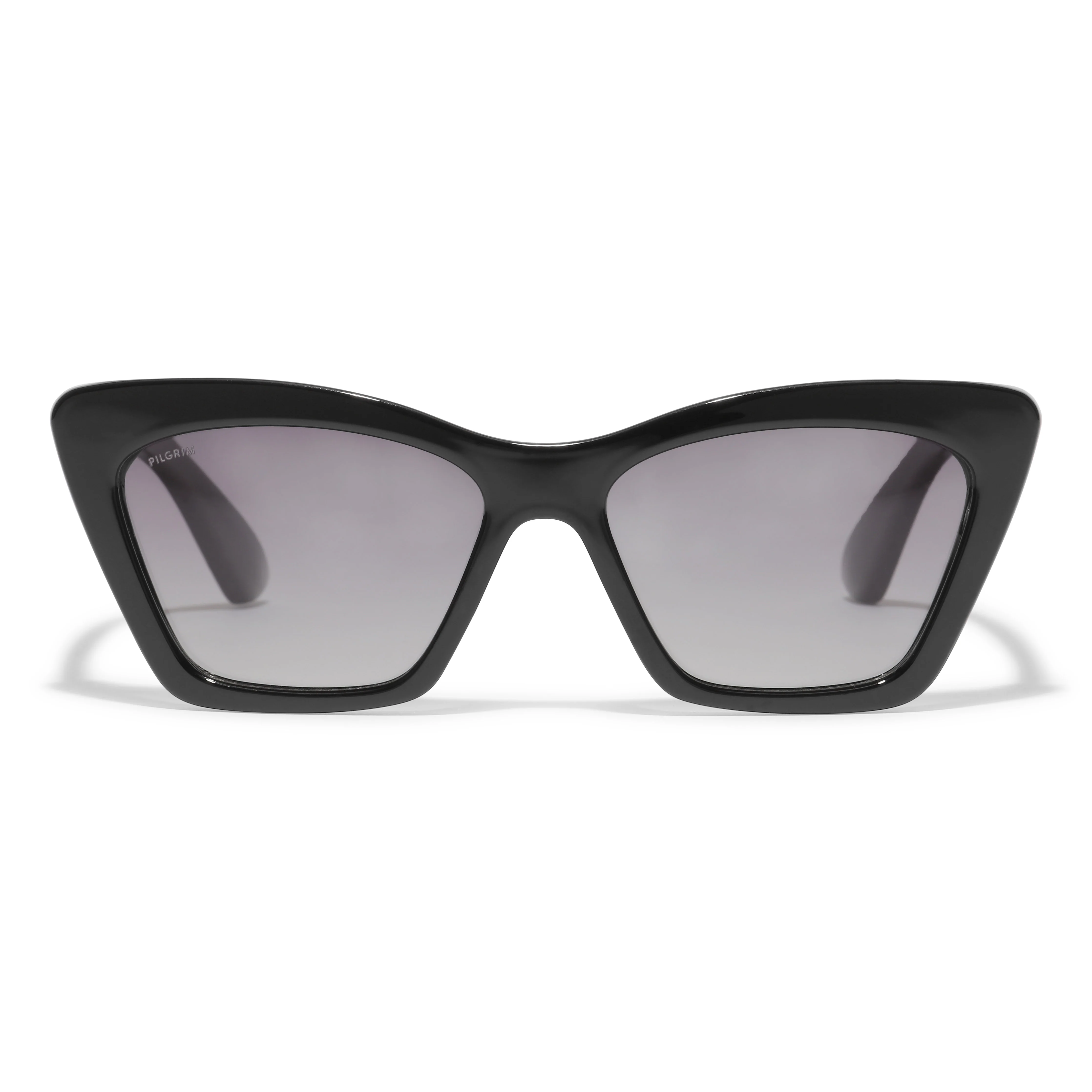 DAKOTA angular cat-eye shaped sunglasses black - Image 5