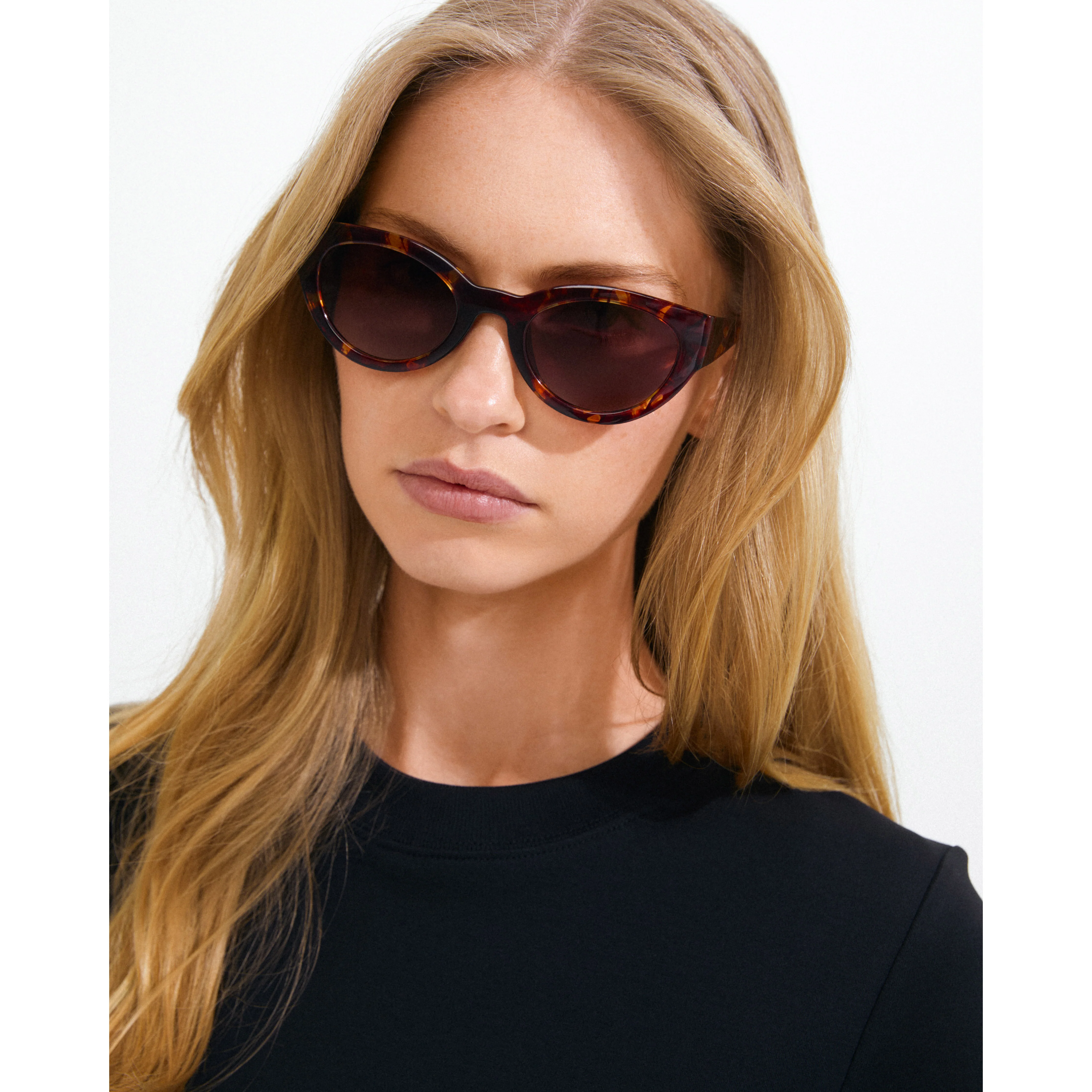 JUNA cat-eye sunglasses tortoise brown - Image 2