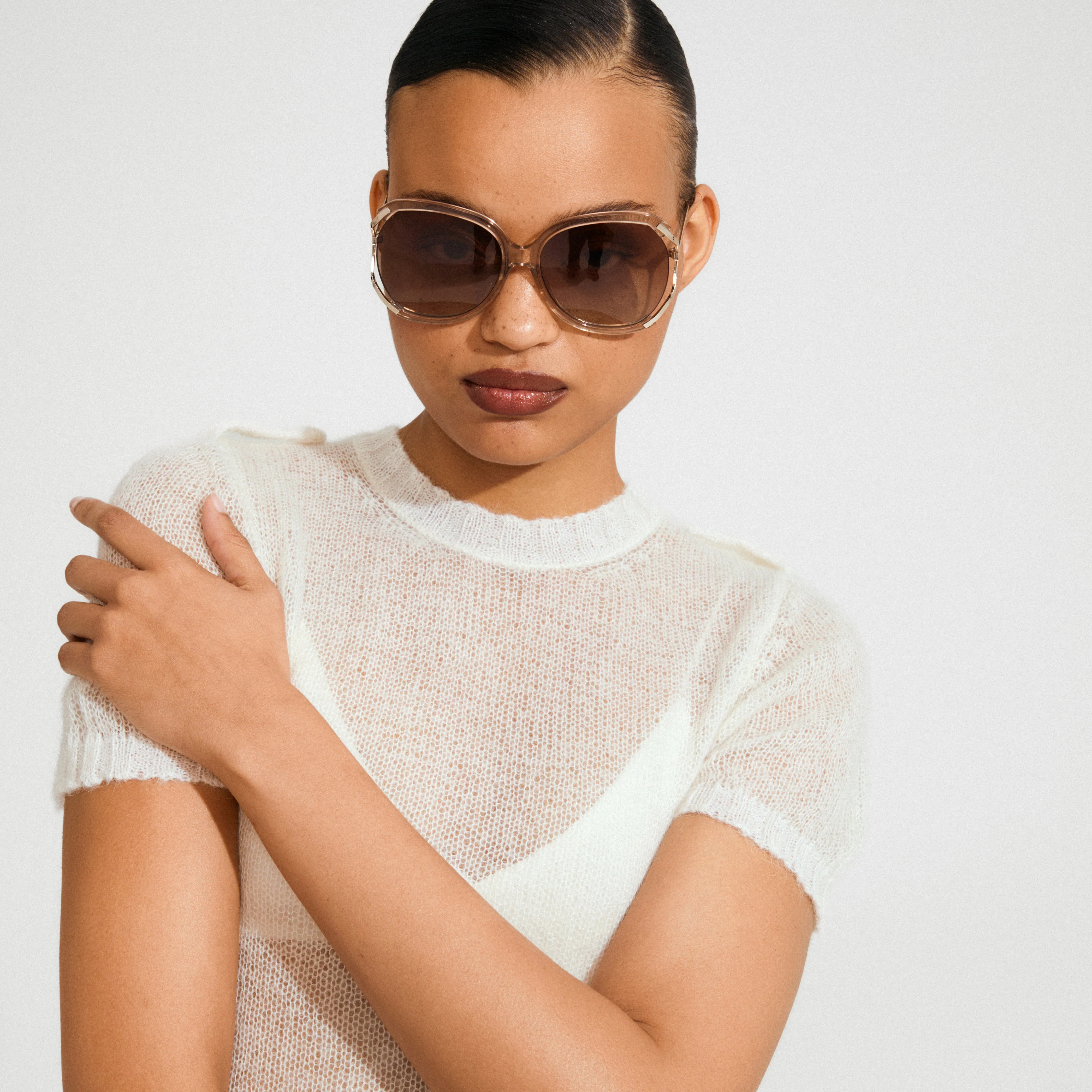 HELLA sunglasses light brown/gold - Image 3