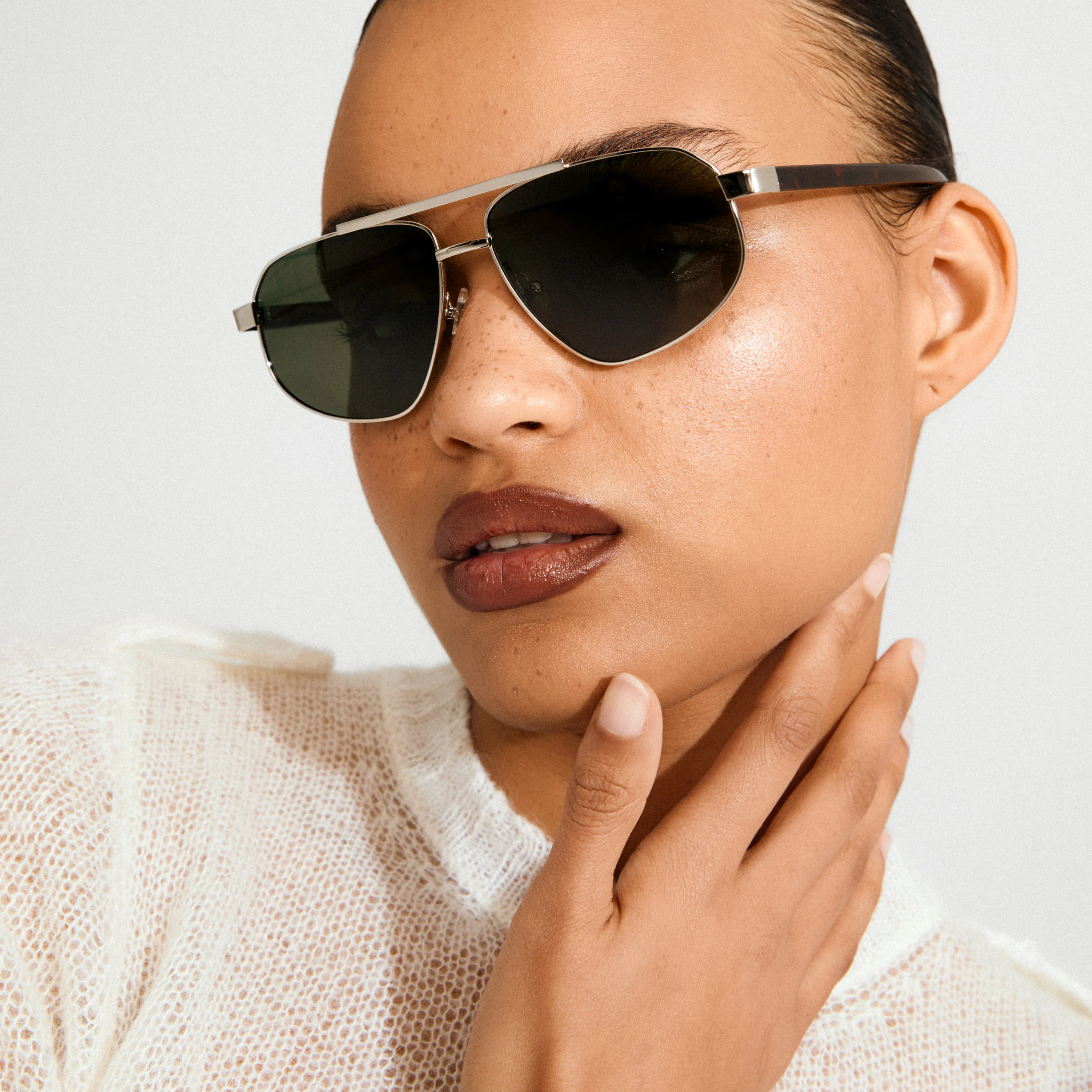 CAI sunglasses brown/silver - Image 2