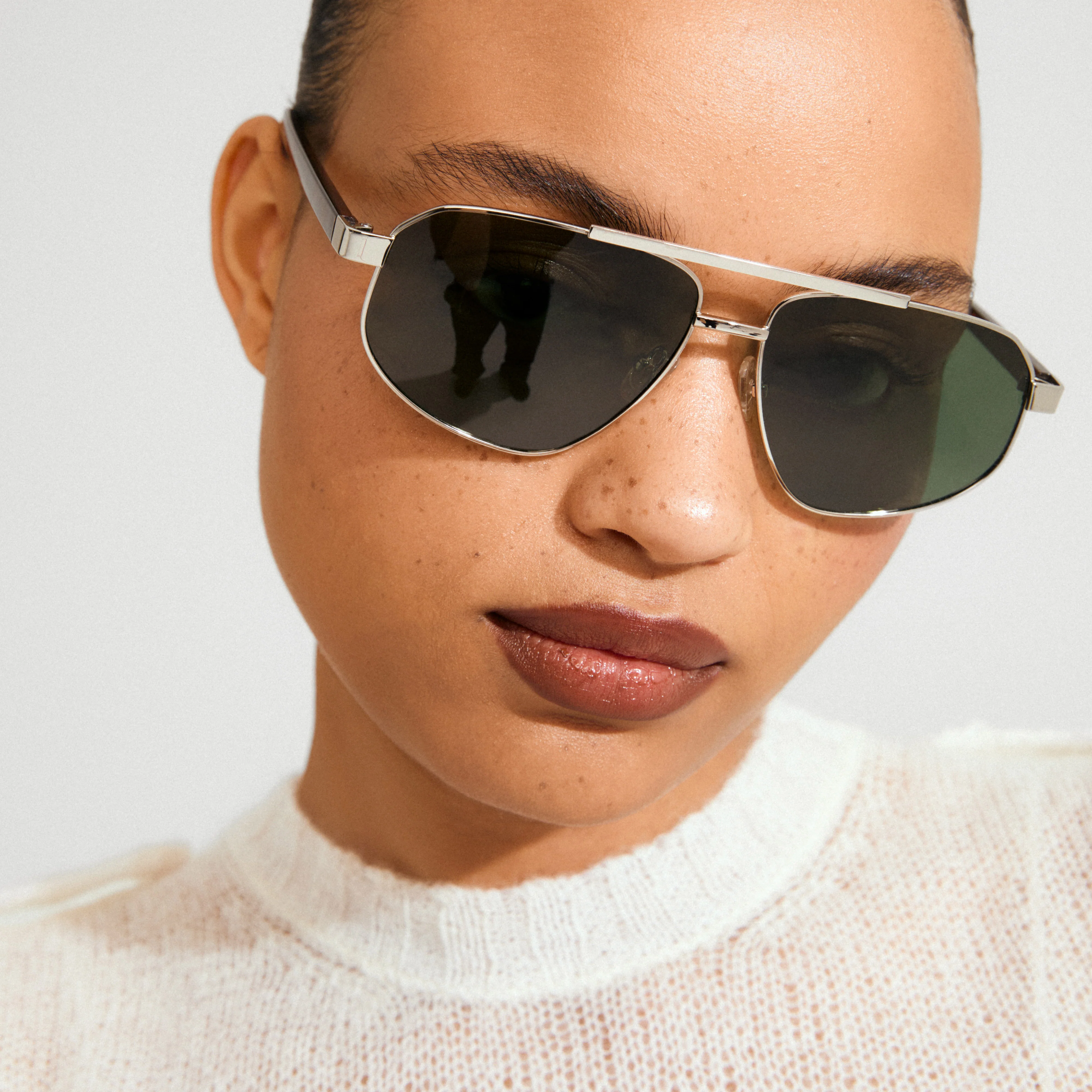 CAI sunglasses brown/silver - Image 3