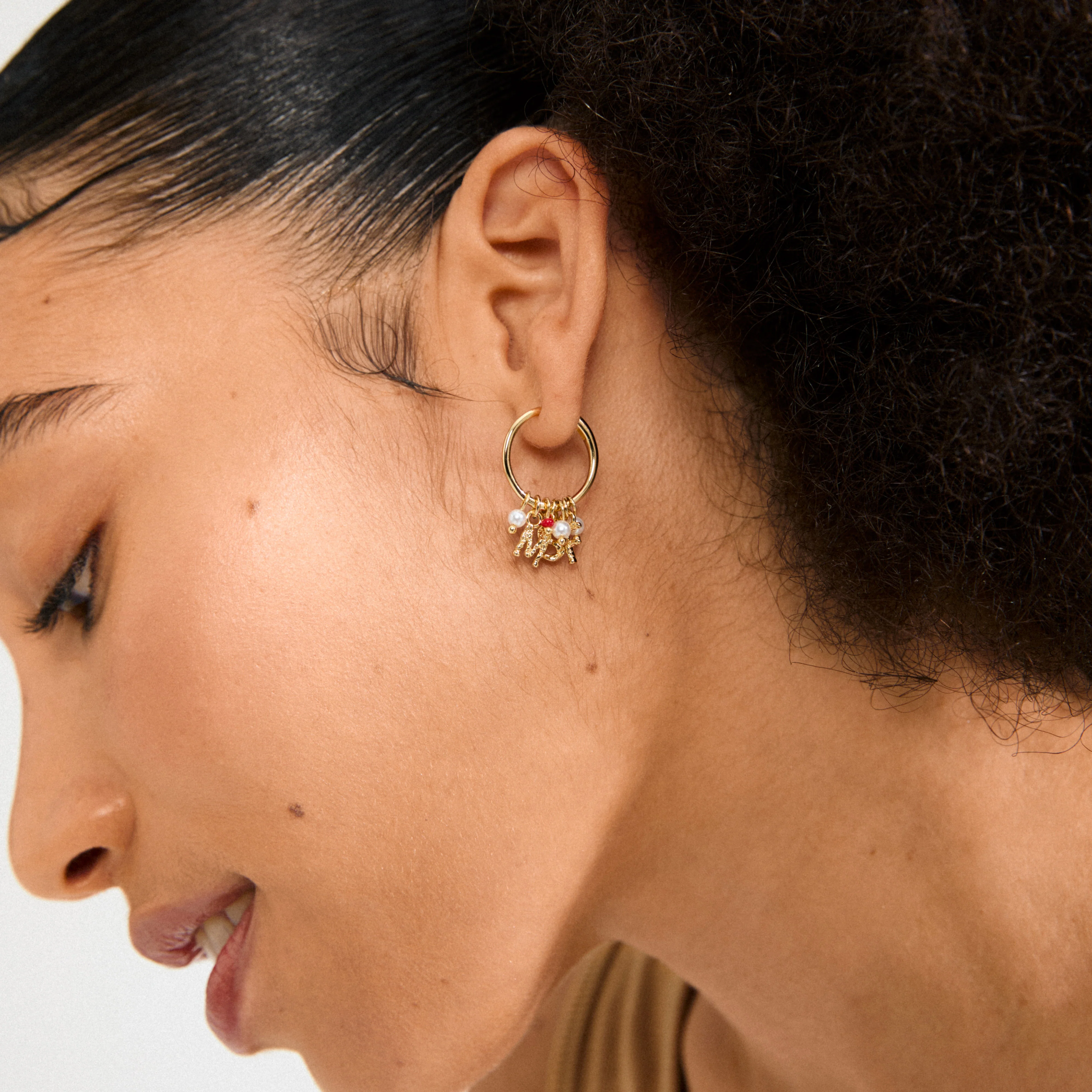 MSF earrings gold-plated - Image 3