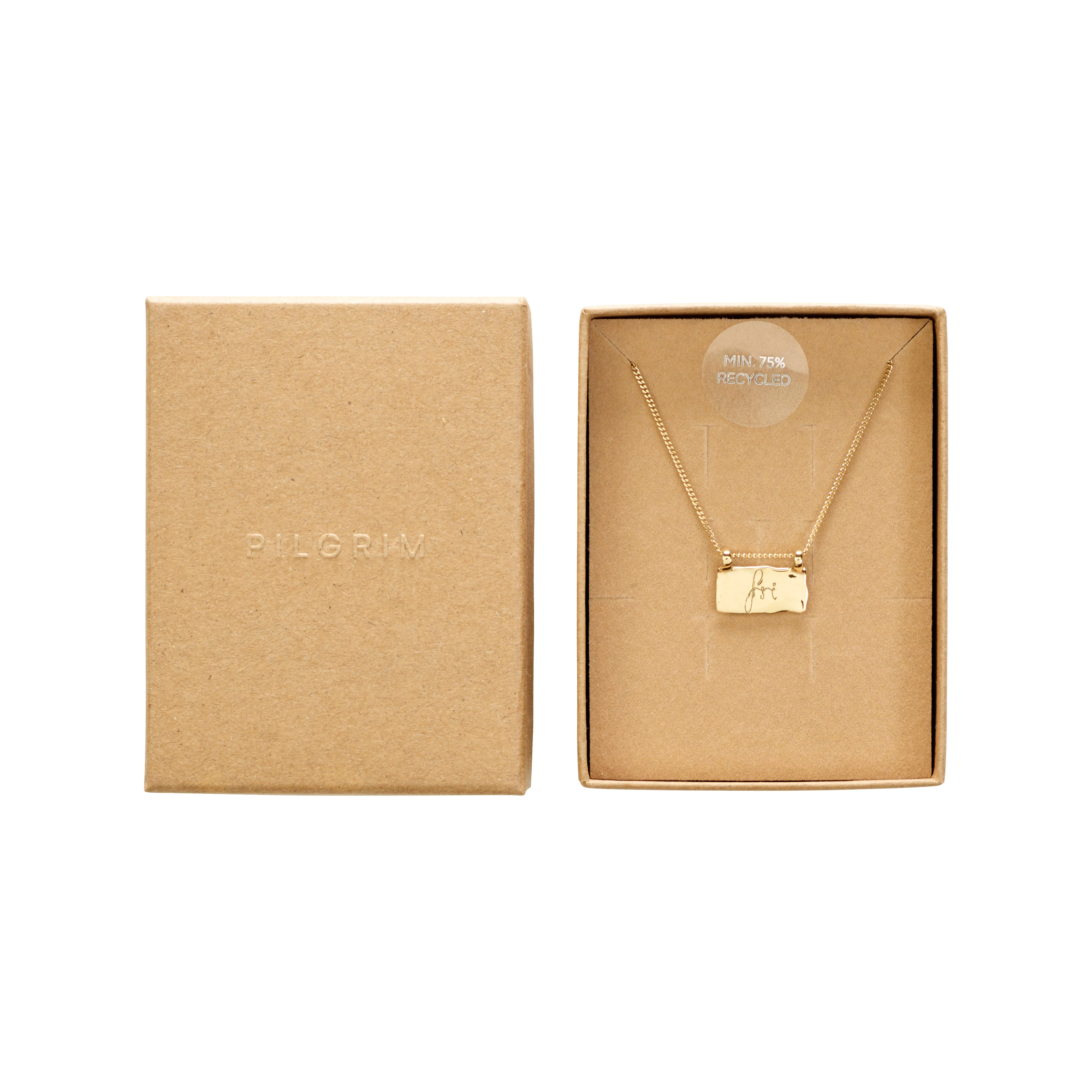 Necklace, Fri Af Misbrug, gold-plated - Image 5