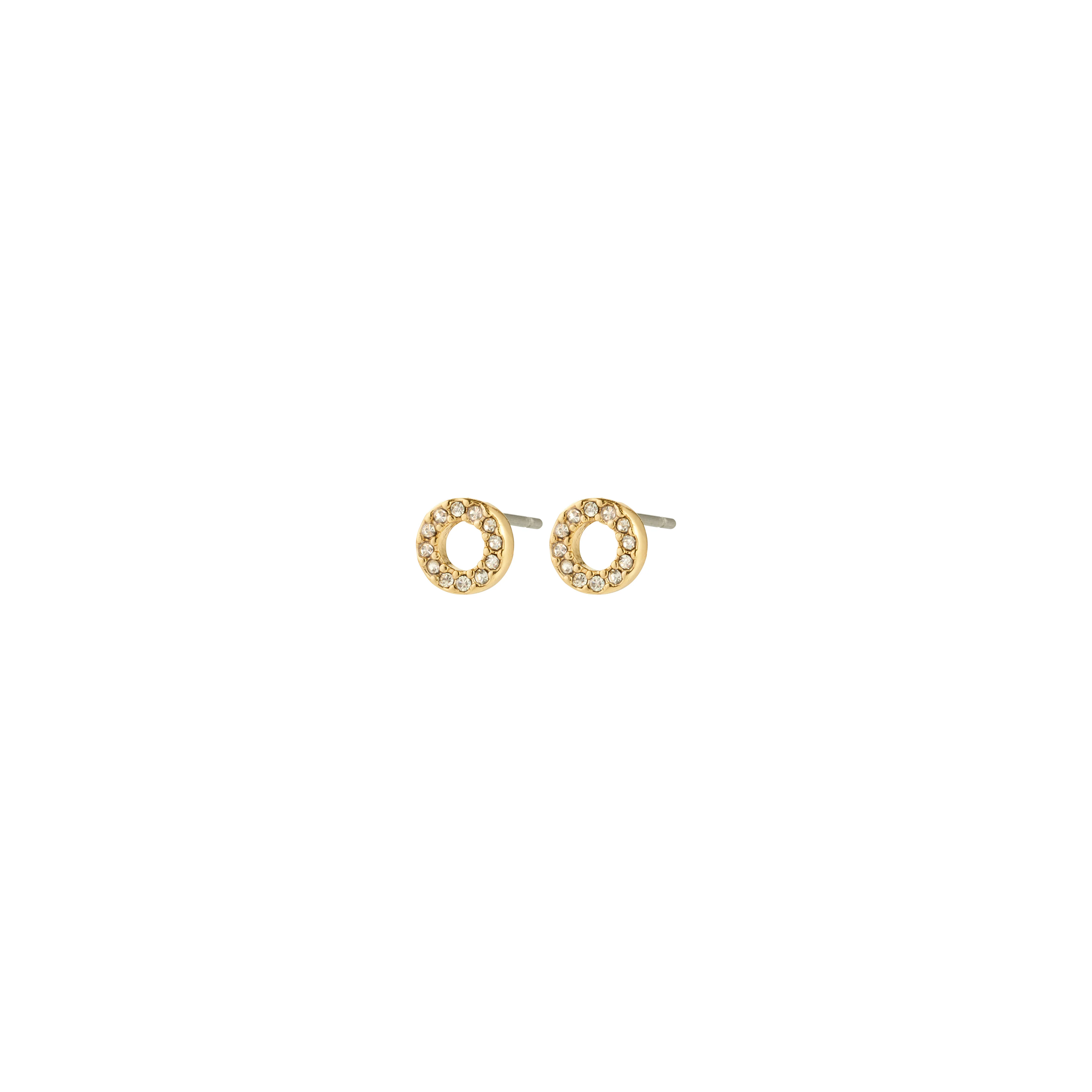 HARLAN gift set, necklace & earrings, gold-plated - Image 4